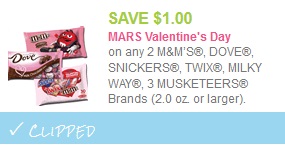 M&M coupons