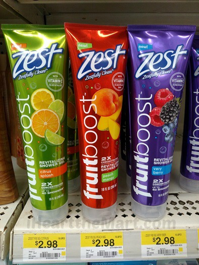 Zest Fruitboost at walmart