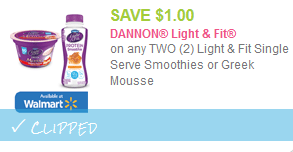 dannon light & fit coupon