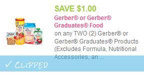 gerber graduate coupon