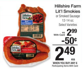 hillshire Farms kroger