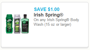 irish spring coupon