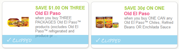 old el paso coupon