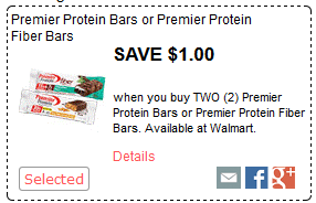 premier protein coupon