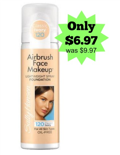 sally hansen airbrush face makeup