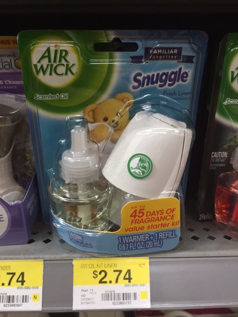 Airwick Warmer Kit at Walmart