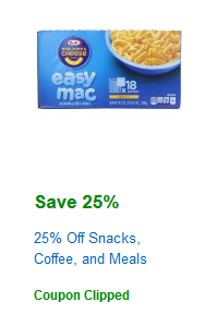 Amazon snack coupon