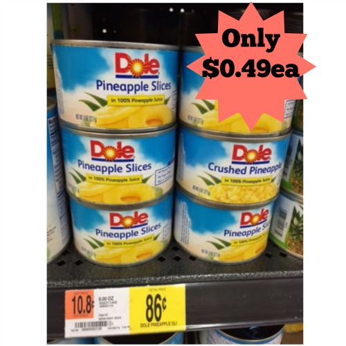 Dole Pineapple walmart