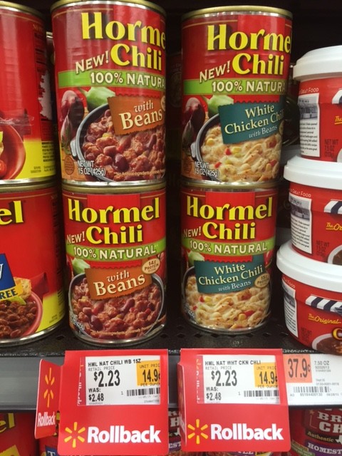 Hormel Naturals at Walmart