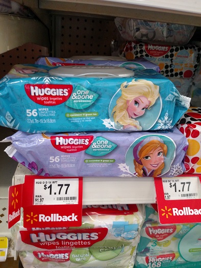 Huggies Wipes Rollback