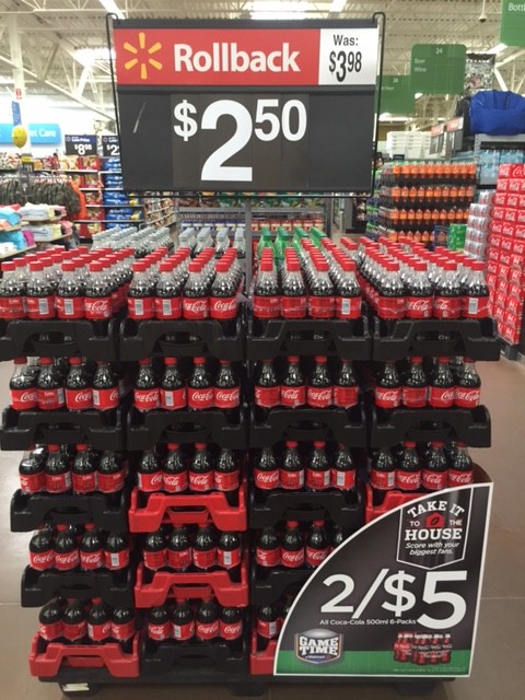 Soda Rollback Super Bowl