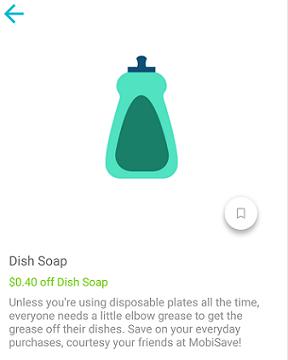 dish soap mobisave offer