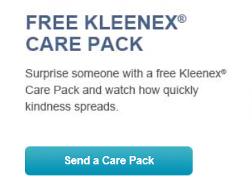 free kleenex pack