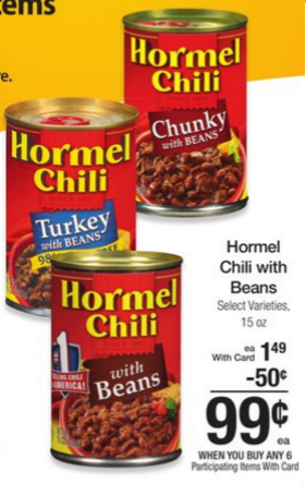 hormel chili kroger