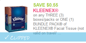 kleenex coupon