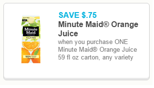 minute maid coupon