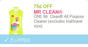 mr cleaner coupon