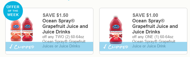 ocean spray coupon