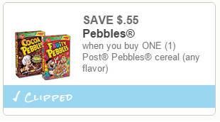 pebbles coupon