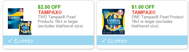 tampax coupon