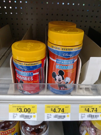 Disney Vitamins