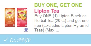 Lipton coupon