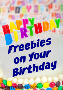 birthday freebies pinterest