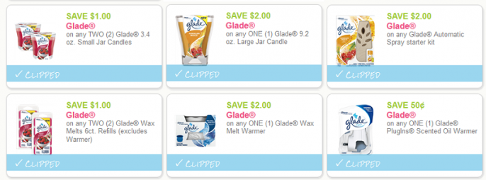 glade coupons