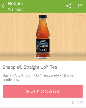 snapple ibotta offer