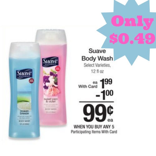 suave body wash kroger