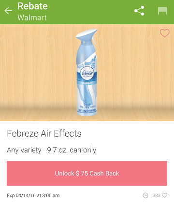 Febreze Ibotta Offer