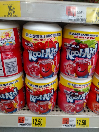 Kool-aid Canisters