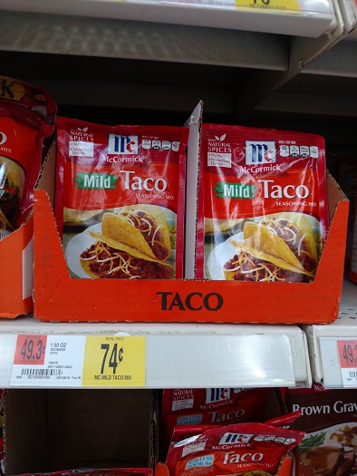 McCormick Taco Seasoning