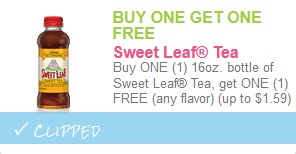 bogo sweet tea coupon