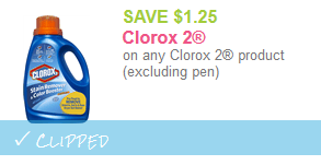 clorox 2 coupon