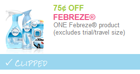 febreze coupon