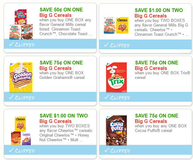 general mills coupons