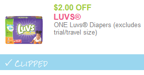 luvs diaper coupons