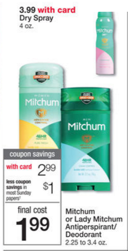 mitchum deodorant