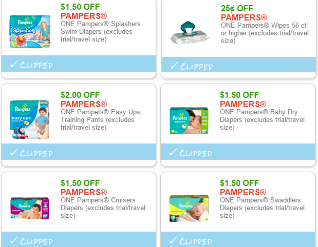 pampers coupon