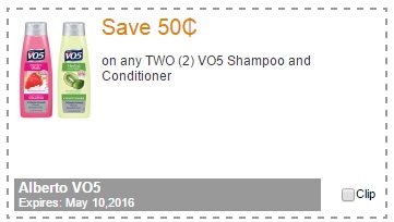 vo5 coupon