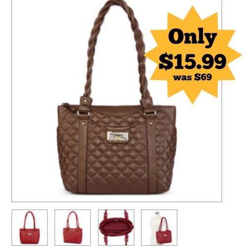 Rosetti® Haven Quilted Satchel