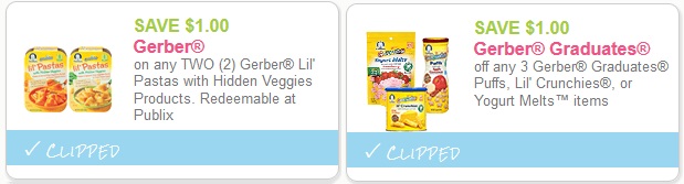 gerber coupons