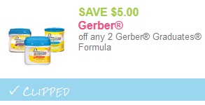 gerber graduate coupon