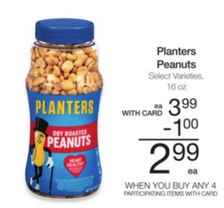 planters peanuts kroger