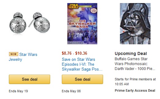 star wars day amazon