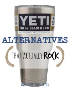 yeti alternative tumbler