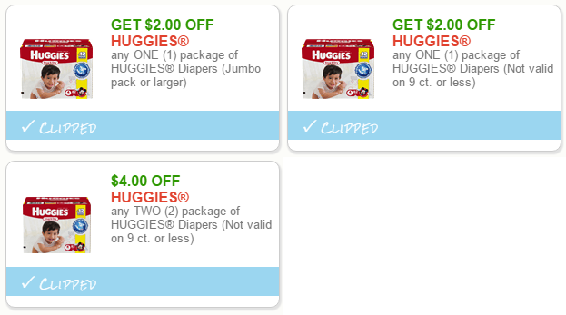 Huggies coupon