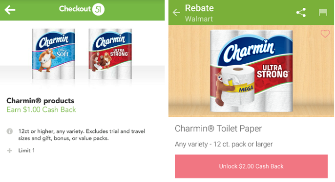 Ibotta Charmin Offers