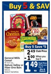 cereal vons